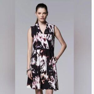 Simply Vera wang sleeveless dress, pockets, beck neck midi dress size large